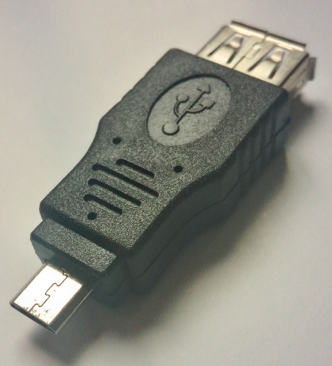 Переходник USB AF (мама) - micro USB 5M (папа)
