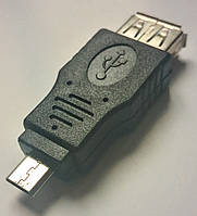 Переходник USB AF (мама) - micro USB 5M (папа)