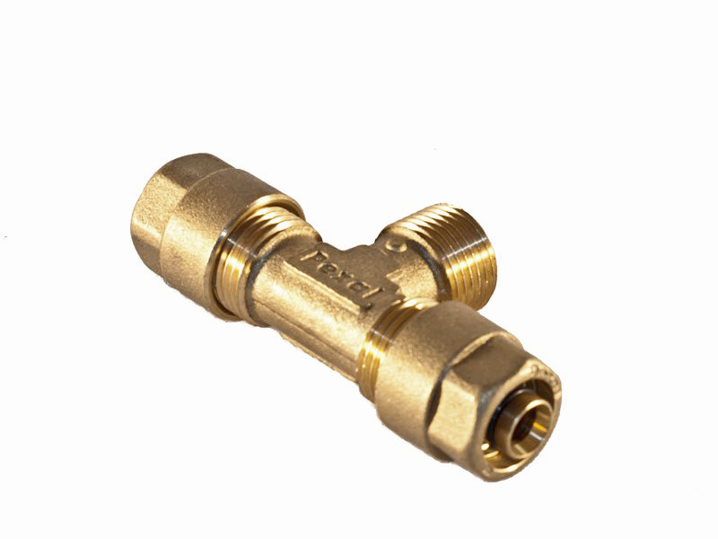 Трійник ø 20х1/2" із зовнішньою різзю Valsir 2.5 (Італія)