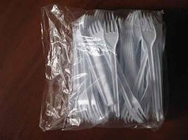 Вилка пластикова 17см Андрекс (100 шт)