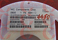 Резистор постоянный NRC10F6812TR NIC 0805 1% 66.1kOhm
