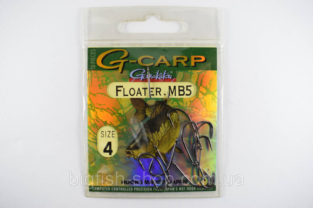 Гачки Gamakatsu G-Carp Floater MB5 No4