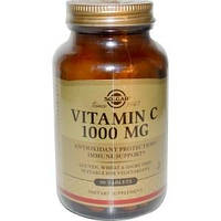 Вітамін С, Solgar, 1000 мг, 90 таблеток