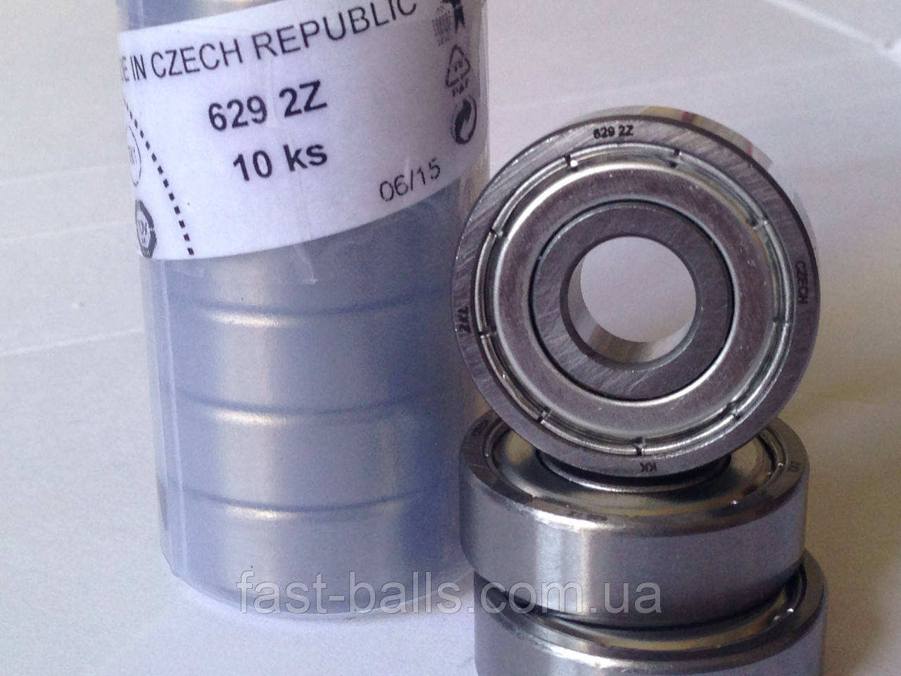 Підшипник ZKL 629 2Z (9x26x8) однорядний