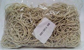 Гумка №60 ( біла )*1,5 мм 1 кг "Plast" (1 пач) заходь на сайт Уманьпак