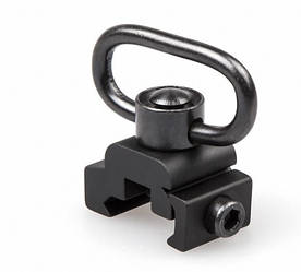 Антабка швидкознімна під планку Picatinny 21 мм