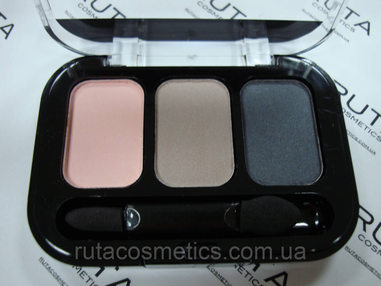 Parisa Cosmetics Eye Shadow Trio потрійні тіні для повік (27) матові