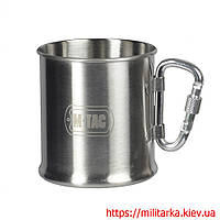 M-Tac кружка з карабіном нержавіюча