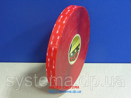 3M™ VHB™ 4918F - Акриловий двосторонній скотч 3М, прозорий, 6,0х2,0 мм, рулон 16,5 м, PE лайнер, фото 1