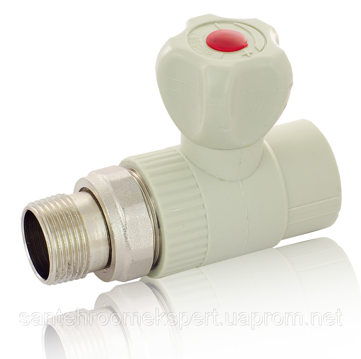 Кран радіаторний FADO 20x1/2" прямий, фото 1