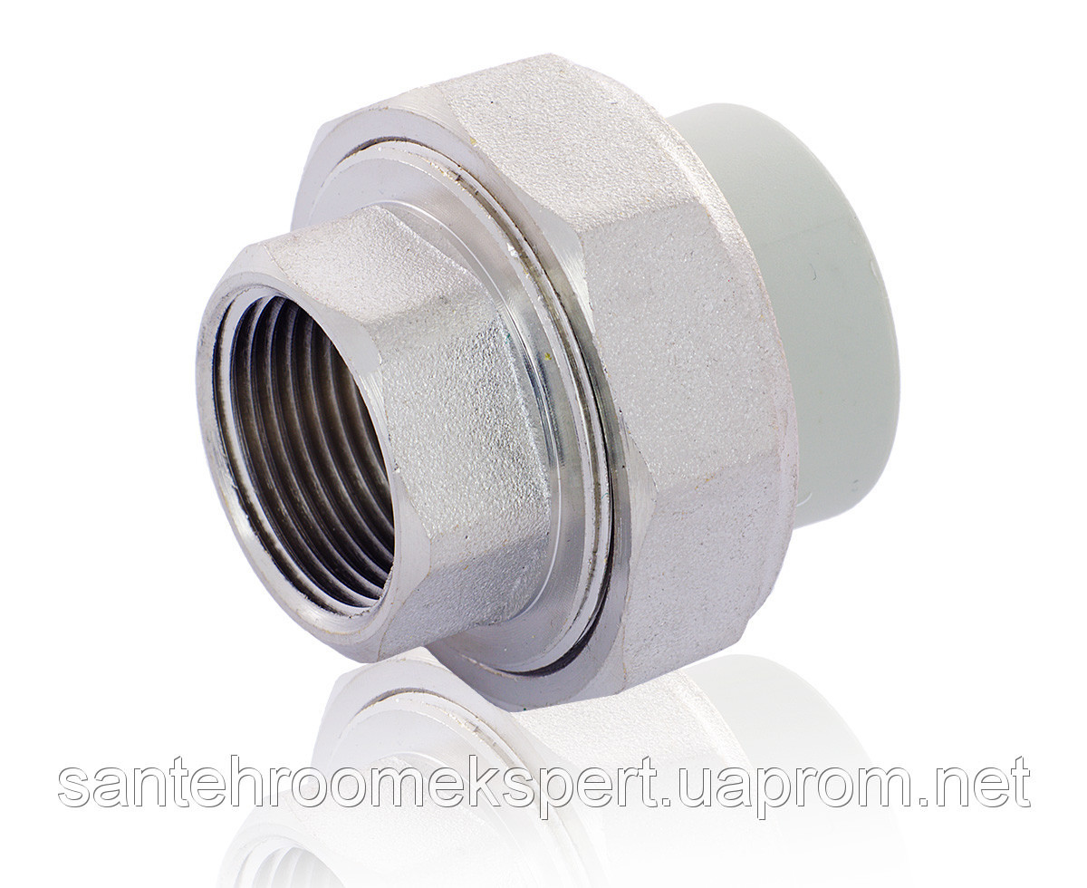 Сгон американка ППР с внутренней резьбой FADO 50*1.1/2 купить в Киеве ...