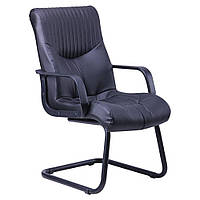 Кресло офисное Геркулес CF каркас черный кожзаменитель Неаполь N-20 (AMF-ТМ)