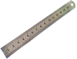 Лінійка будівельна, мет. 150 мм