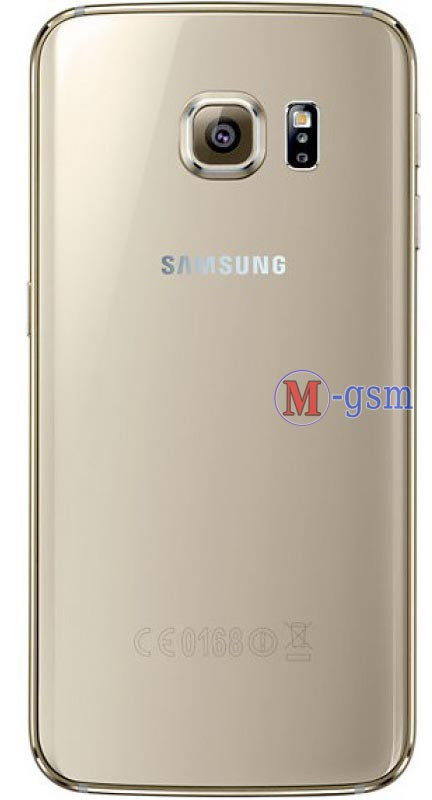 Задня кришка Samsung G928 S6 Edge Plus золотий