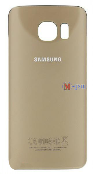 Задня кришка Samsung G925 S6 Edge Gold