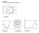 Унітаз підвісний Galassia Eden 7212, фото 2