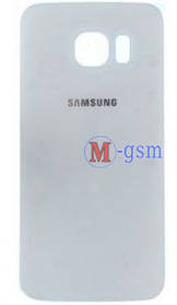 Задня кришка Samsung G925 S6 Edge біла