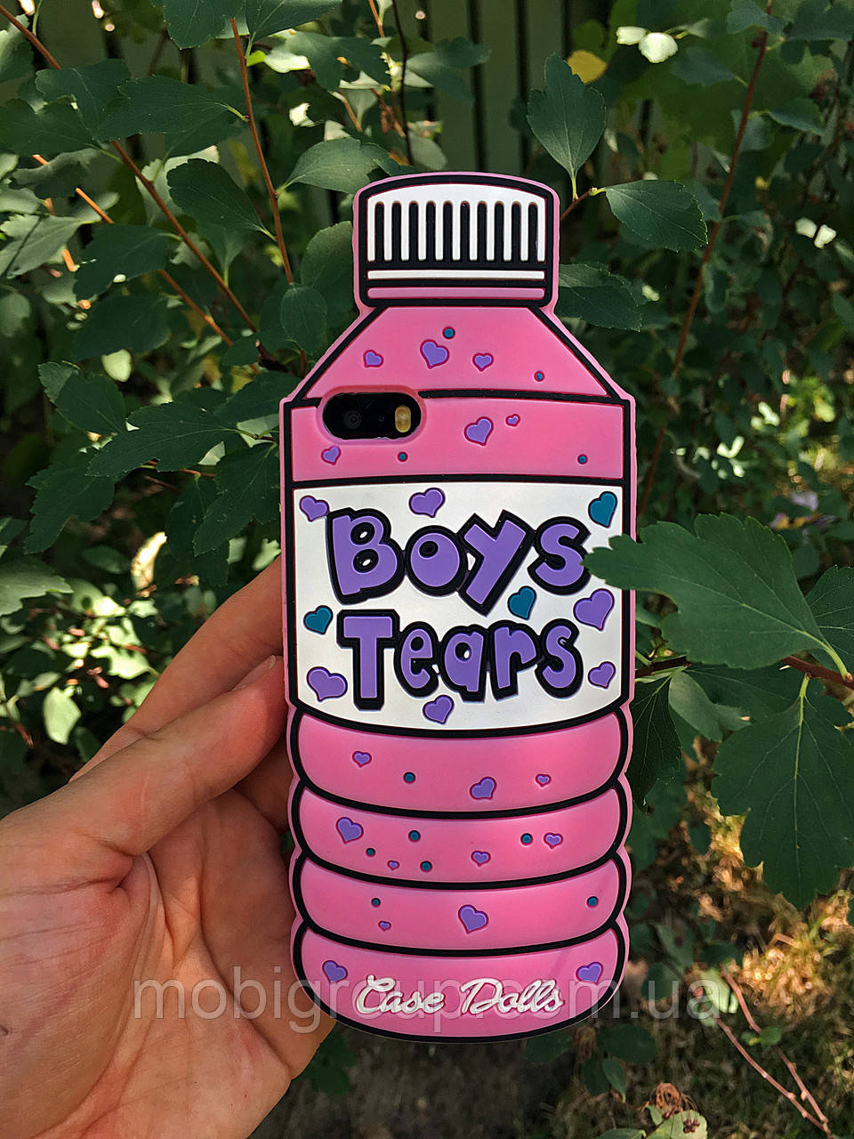 Силіконовий чохол Пляшка Boys Tears iPhone SE/5S/5