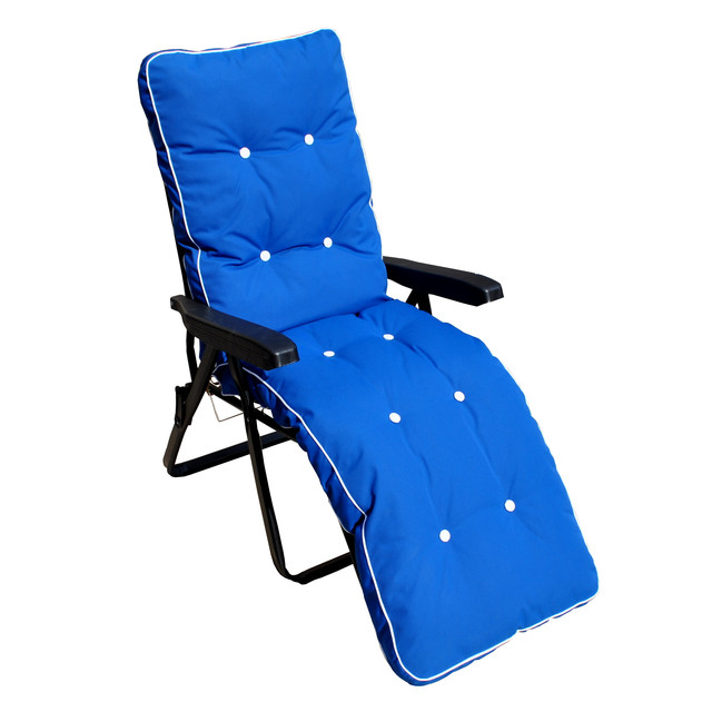 Шезлонг Melissa, синий (фото 2) Шезлонг Melissa, синий (фото 2)