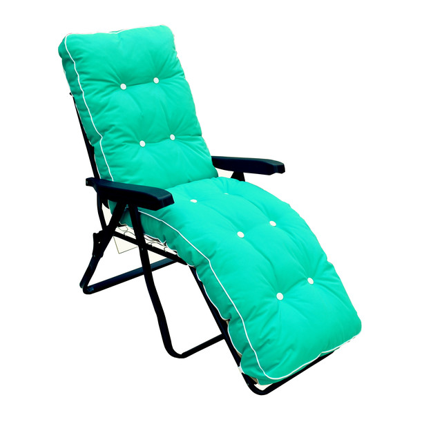 Шезлонг Melissa, бирюзовый (фото 3) Шезлонг Melissa, бирюзовый (фото 3)