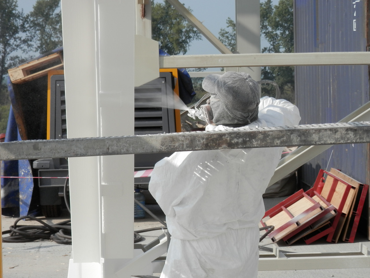 Нанесення вогнезахисних покриттів на металоконструкції, фото 1