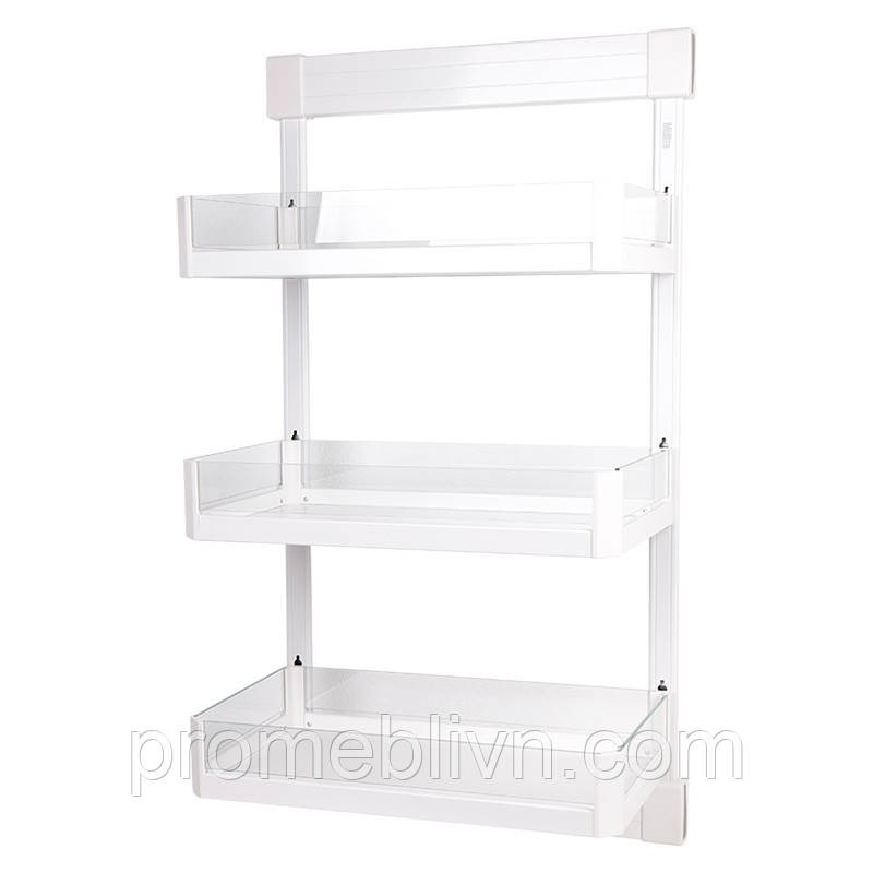Карго для шафі 3 полиці скло Muller 31815