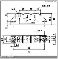 SKKT57/08E -тиристорный модуль