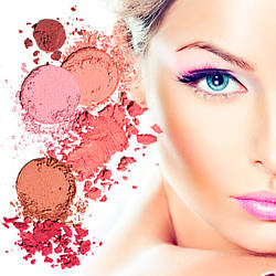 Коректори, рум'яна і пудра для обличчя