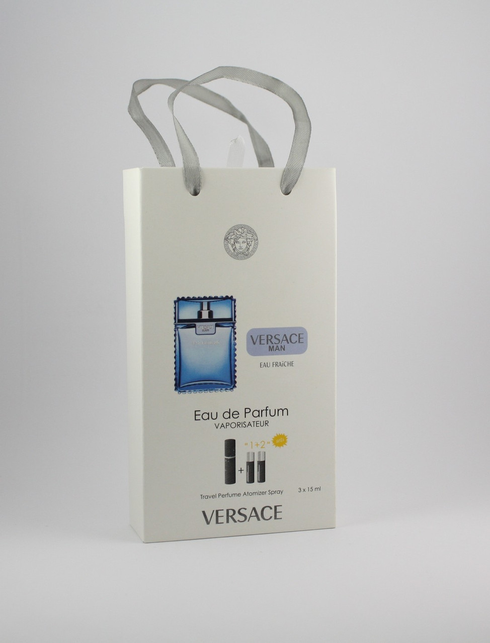 Купити Versace eau Fraiche edt 3x15ml Trio Bag Скидка All 128, ціна