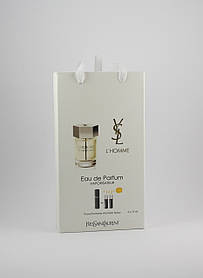 Yves Saint Laurent L`homme edt 3x15ml - Trio Bag Скидка All 129