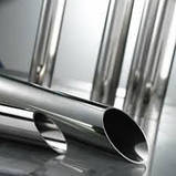 Діаметр 70х2 мм Труби неіржавкі AISI 304 / AISI 201 tig 600 grit Полірована Дзеркальна в плівці Порізка, фото 6