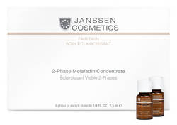 Двофазний відбілювальний комплекс JANSSEN Fair Skin 2-Phase Melafadin Concentrate 6*7,5 мл