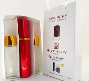 Gvenchy pour Homme edt 3x15ml - Trio Bag