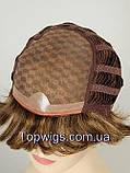 Перука - полусистема для літа Tina Mono Original мелірування русявий кольору, фото 5