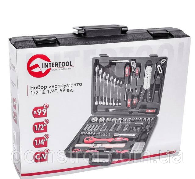 Профессиональный набор инструмента INTERTOOL ET-6099 - фото 6 - id-p567878061