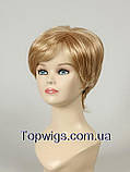 Перука - полусистема для літа Tina Mono Original мелірування кольору блондин, фото 2