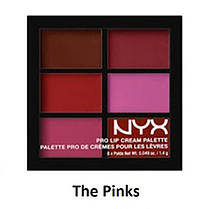 Помада палетка  NYX Pro Lip Cream 6 цветов  Набор кремовых помад Nyx Pro Lip Cream Palette, фото 2