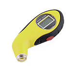 Автомобільний манометр електронний для визначення тиску повітря в шинах, колір жовтий/чорний, 1 шт., фото 3