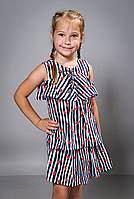 Дитячий літній костюм для дівчинки (спідниця та кофточка)