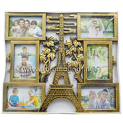 Мультирамка "PARIS" — Фоторамка колаж