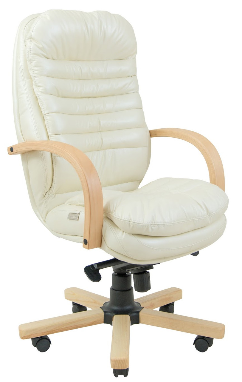 Ергономічне крісло керівника офісне комп'ютерне м'яке комфортне Валенсія Valencia Вуд М1 Richman, фото 1