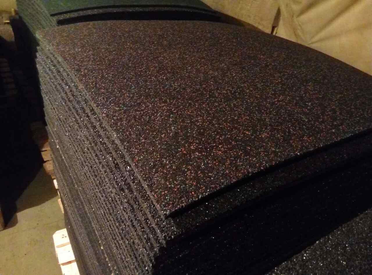 Гумовий килимок 1200х2400х15 темно-коричневий