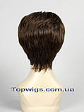 Перука - полусистема для літа Zizi Mono Original темно-русявого кольору, фото 4
