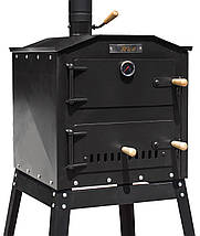 Вулична піч Baker / Універсальна піч для піци, м'яса, риби та ін., фото 3