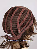 Перука - полусистема для літа Veronica Mono Original темно-русявий колір, фото 6