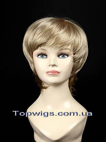 Перука - полусистема для літа Veronica Mono Original мелірування попелястий відтінок