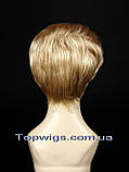 Перука - полусистема для літа Kit Mono Original мелірування блондин з пшеничним відтінком, фото 4