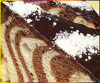 Новинка! В асортименті Ванільно-шоколадний торт "Зебра"!