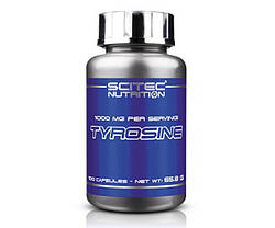 Тирозин Scitec Tyrosine 100 caps, фото 3