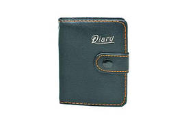 Блокнот "Diary" на кнопці з ручкою А7, 90 аркушів, клітинка,